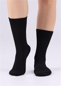 CLE Носки жен.S240 база хл+эл (25-чёрный) 96828