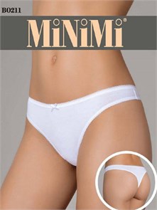 Плавки BO211 String (52/2XL-Bianco) MNM 97108