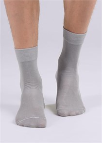 CLES Носки муж.M1003 market line хл+эл (27-св.серый) 97160