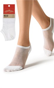 Носки ж. ECO 251 (39-41-Bianco) суперукороч. Oms 97256
