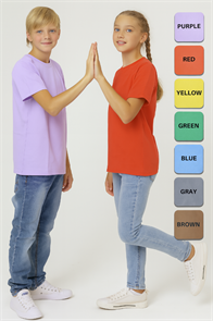 Футболка однот. цвета в ассортименте подростковая р-р 40-46 арт. 500 97612