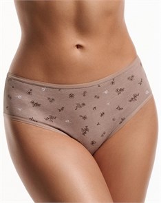 Плавки БMi_T Fiore 2221-02CE Slip Midi (цветок) (46/M-Cappuccino/Multicolor) MNM 97660