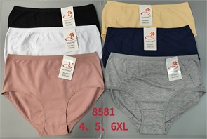 Плавки "Cotton" 8581 (4XL,5XL,6XL) 97748