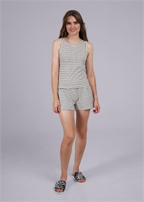 CLE LSET25-1147/1 Пижама жен. Ирбис (44-молочный/т.синий) 97765