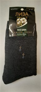 Носки муж.№7012-3  "Лиза" средние ассорти 12шт/уп 98143