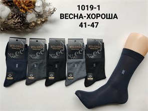 Носки муж.№1019-1 "Весна" ассорти 10шт/уп 98425