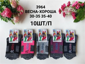 Носки подр.№3964 "RoeRue" (36-41) спорт термо 10шт/уп 98428