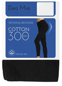 Легинсы DEA MIA COTTON 300 14C1480B 000 (3-nero) (бандероль) СКИДКА 30% 98465