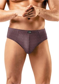 CLE MC452131 Трусы муж. (54-т.коричневый/св.голубой) 98485