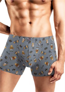 CLE MSH452031 Трусы муж. (54-серый/жёлтый) 98512