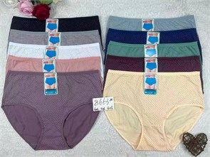 Плавки "Cotton" 8663 (4XL,5XL,6XL) 98588