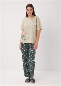 CLE LP15-1208/5 Набор одежды жен. Лапка (48-оливковый/зелёный) 98674