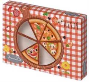 Коробка для полотенца "Пицца" 26*19*4 BOX-PIZZA-26194