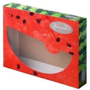 Коробка для полотенца "Сочный арбуз" 26*19*4 BOX-WATERMELON-26194