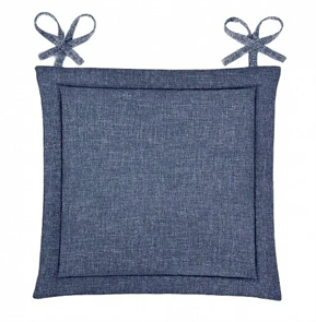 Подушка д/ст ВН рогожка 40/40 индиго 74 CHAIR-VN-INDIGO