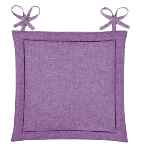 Подушка д/ст ВН рогожка 40/40 фиалка 74 CHAIR-VN-VIOLET