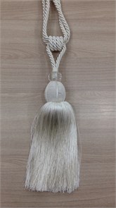 Кисть-подхват FYTA519013-1 LIGHT IVORY молочный (L85/25см) FYTA519013-1