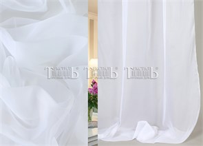 Вуаль ТД Текстиль TC 01/300 V однотонная без утяж белый 144454 NSK TC 01/300 V
