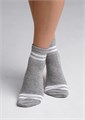 ЭЙС Носки жен.Д151 укор хл+эл (25-меланж серый) 82647 - фото 100318