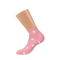 Носки ж. 4209 Trend (35-38-Rosa Antico) с высокой резинкой в горошек MNM 82735 - фото 100440