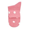 Носки ж. 4209 Trend (35-38-Rosa Antico) с высокой резинкой в горошек MNM 82735 - фото 100441