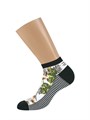 Носки ж. 4604-1 STYLE (35-38-Verde Foresta) с рисунком по верху стопы TROPICALE (Тропики) MNM 82805 - фото 100538