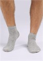 CLE Носки муж.S101 хл+эл укор (25-меланж серый) 83041 - фото 100853
