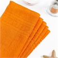 Полотенце махровое, г/к, 30х50, арт. ВТ 30-50Г, 380 гр/м2, цвет: 207-апельсиновый ВТ 30-50Г - фото 103702