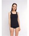 CLE LM001 майка жен.ш.брет. (46-чёрный) 86667 - фото 105657