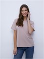 Футболка жен. OmT_D1201 (46/M-Beige) COTTON Oms 572283 - фото 114786