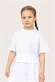 CSJG 63798-20-399 Футболка для девочки (Белый (134)-68) 595903 - фото 115202