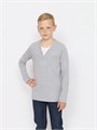 CWJB 63619-11 Джемпер для мальчика (Серый меланж (134)-68) 570231 - фото 115550