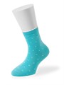 Носки 22P31 (23-26-blu chiaro)  в горошек БЕЗ СКИДКИ!!! 507783 - фото 116484