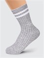 CLES Носки жен.L3001 market line хл+эл (23-меланж серый) 95789 - фото 117147