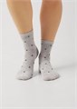 CLES Носки жен.L3004 market line хл+эл (25-меланж серый) 95929 - фото 117306