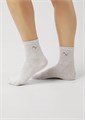 CLES Носки жен.L3003 market line хл+эл (25-меланж св.серый) 95933 - фото 117310