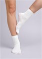CLE Носки жен.Д201 хл+эл логот (25-белый) 96777 - фото 118522