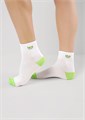 CLE Носки жен.Д5549 витаминка хл+эл (23-белый/салатовый) 96826 - фото 118583