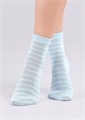 CLES Носки жен.L1001 market line хл+эл (23-св.голубой) 96837 - фото 118598