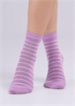 CLES Носки жен.L1001 market line хл+эл (23-св.фиолетовый) 96839 - фото 118602