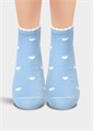 ЭЙС Носки жен.Д141 хл+эл укор (25-голубой) 96855 - фото 118638