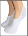 ННЖ Носки невидимые женские "Hobby Line"/12/ х/б, белый, однотонные (36-39) 97235 - фото 119161