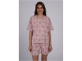 CLE LP25-1148/1 Пижама жен. Сахарная вата (44-розовый/т.розовый) 97381 - фото 119311