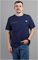 HSXM 60493-41K Футболка мужская (Т.синий (176)-096(48)) 98003 - фото 119965