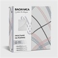 Простыня на резинке Василиса 180х200х25 203/220 бязь наб 10549/1 68547 - фото 78412