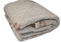 Одеяло верблюжья шерсть лёгкое в полиэстере евро (2,0*2,2) Люси Одеяло вербл. Люси легкое-1 - фото 79757