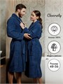 ХЦ-901-4557 Халат махровый мд.241 48р. (3008.0009) цв. 19-4030 ХЦ-901-4557-13 - фото 84350