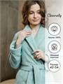 ХЦ-901-4557 Халат махровый мд.140 ж 46р. (3008.0009) цв. 13-5309 ХЦ-901-4557-20 - фото 84413