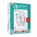 КПБ "Облачко" Ясли с простыней на резинке рисунок 26017+8420/6 бязь 26017+8420/6 - фото 86944