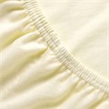 Простыня трикот 125 гр. на рез. (120х200х20+-2см) арт. Р011Т (Молочный) Р011Т-16 - фото 88606